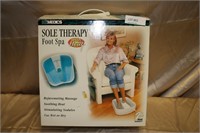 NOS HOMEDICS SOLE THERAPY FOOT SPA W/HEAT