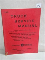 1965 DODGE TRUCK SERVICE MANUAL