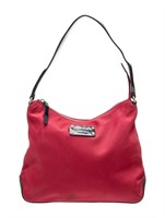 Kate Spade Blue & Red Nylon Gold-tone Shoulder Bag