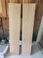 Oak boards 1.5 x 10 5/8 x 53" long