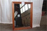 Wood Frame wall mirror