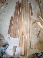 1x3 boards most are 12 to 7' long