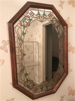 Octagon Shaped Wall Mirror