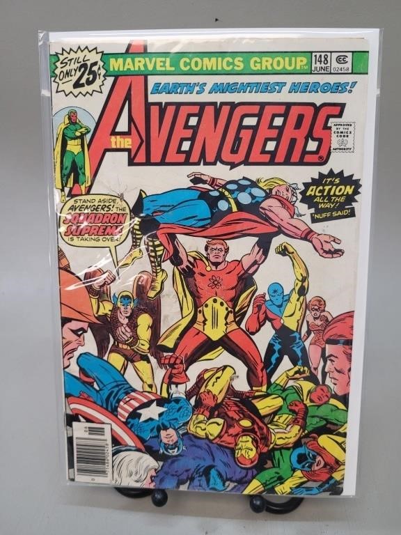 1976 Marvel, The Avengers comic