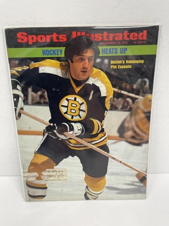 Sports Illustrated Phil Esposito, November 73,