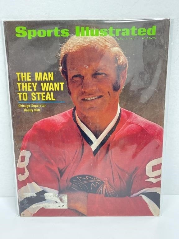 Sports illustrated, June 1972 the man they want t