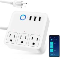 NEW $68 Smart Power Strip, 3 USB Ports & 3 Outlets