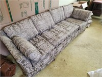 Vintage 4 Cushion Sleeper Sofa, New Upholstery