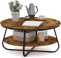 Elephance Round Coffee Table with Storage