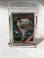 1988 Topps Roger Clemens Baseball Card