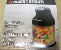 Black & Decker 3 Cup Ergo Chopper