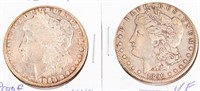 Coin 2 Morgan Silver Dollars 1896-P & 1896-O