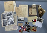 Military Related Paper Ephemera Lot Collection
