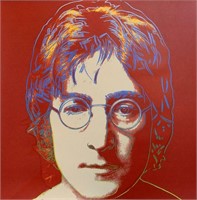 Andy Warhol- Screenprint in colors "John Lennon"