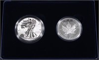 2019 PRIDE OF TWO NATIONS LIM EDITION 2-COIN SET
