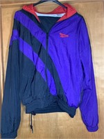 Retro 80s Reebok Purple & Black Track Suit
