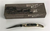 Rough Rider Buckshot Bone Pocket Knife