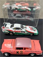 N - LOT OF 2 RACE CARS (J38)