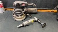 Sander and air angle grinder