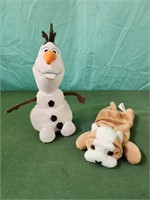 Olaf from Frozen stuffed animal, Ty beanie baby