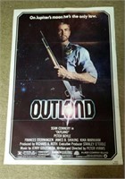Outland Movie Poster, copyright 1981, 27" X 41"