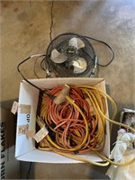 Fan and Extention cords