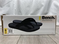 Ladies Bench Comfort Flip Flops Size 6