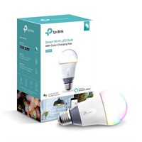 TP-Link LB130 Smart Wi-Fi A19 LED Bulb, Dimmable,