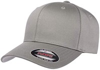 Flexfit Men's Athletic Baseball Fitted Cap, Gray,