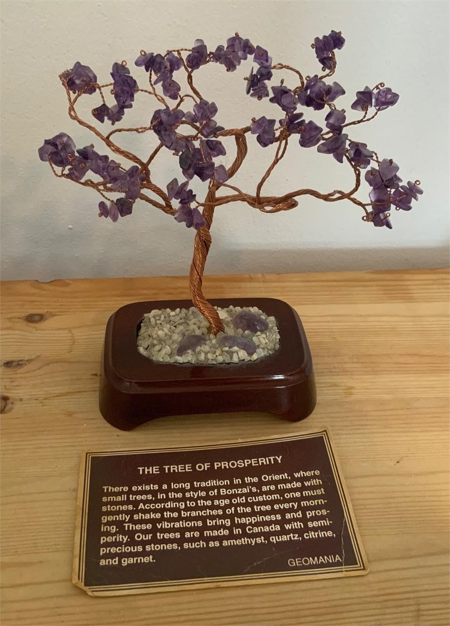 Amethyst Money Tree