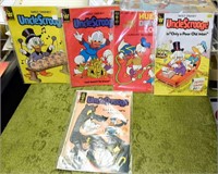 (5) Vtg Uncle Scrooge and Huey Dewy and Louy