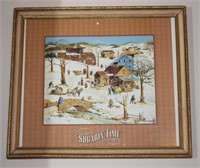 (B3) Framed "Sugar Time" Calendar Print