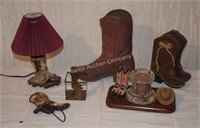 (S3) Lot of Cowboy Boot Decor