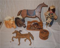 (S3) Lot of Various Horse Decor
