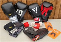 Everlast & Title Boxing Gloves L & more