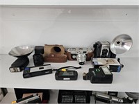 Vintage camera's and accessories