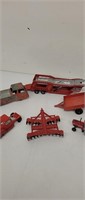 Lot of Hubley Matchbox Tootsie toys etc vehicles