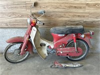 1970 Honda C70 Moped - No Motor