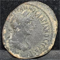 Ancient Roman Bronze Coin of Hadrian 138 AD