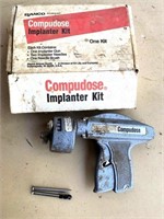 Compudose livestock Implanter Kit gun