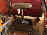 Harley Davidson Rolling Stool