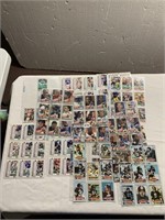 SHEETS OF BASEBALL CARDS DUNRUSS TOPPS 1980S SEE
