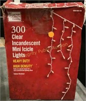 Home  Accents 300 Clear Mini Icicle Lights