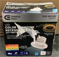 CE 4" LED Color Changing Recessed Trim