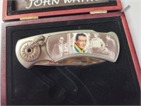 Collectable John Wayne Pocket Knife in Box