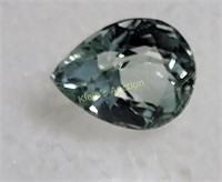 estate gemstone .95 ct pastel green tourmaline