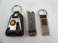 Lot of 3 Keychain Tools - Multitool Marlboro