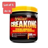 Lot of 5 Mutant Creakong 300g(expired)