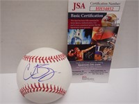 CURT SCHILLING SIGNED AUTO JSA COA