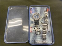 FOSSIL LEVIS TWO IN ONE SET WATCH IN ORIGINAL BOX